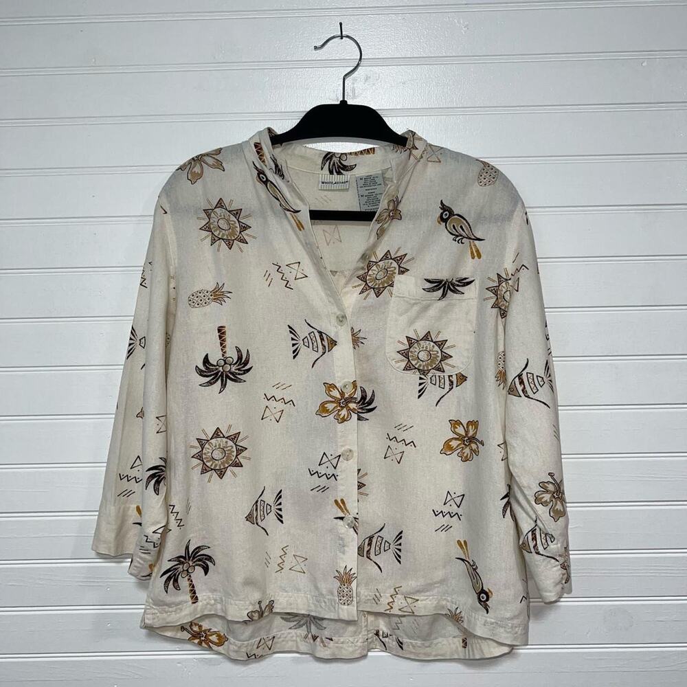 White stag size medium linen